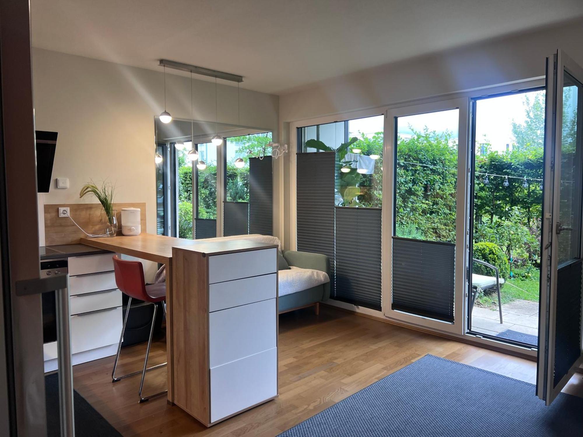 Bright New 43m2 With A Beautiful Garden * Munich